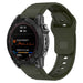 Garmin Quatix 8 - 51mm Outdoor Silicone Strap (Army Green)