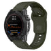 Garmin Fenix 7 Outdoor Silicone Strap (Army Green)