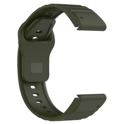 Garmin Instinct 3 - 50mm Outdoor Silicone Strap (Army Green)