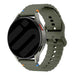 Samsung Galaxy Watch 46mm Wave Silicone Strap (Army Green)