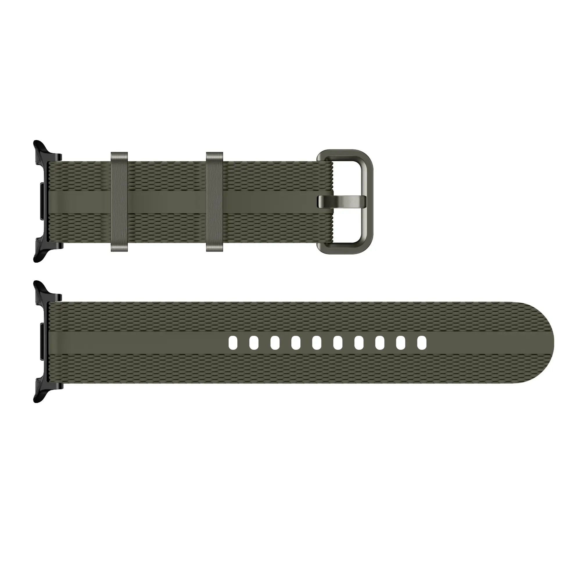 Samsung Galaxy Watch 8 - 40mm Silicone Active Strap (Army Green)