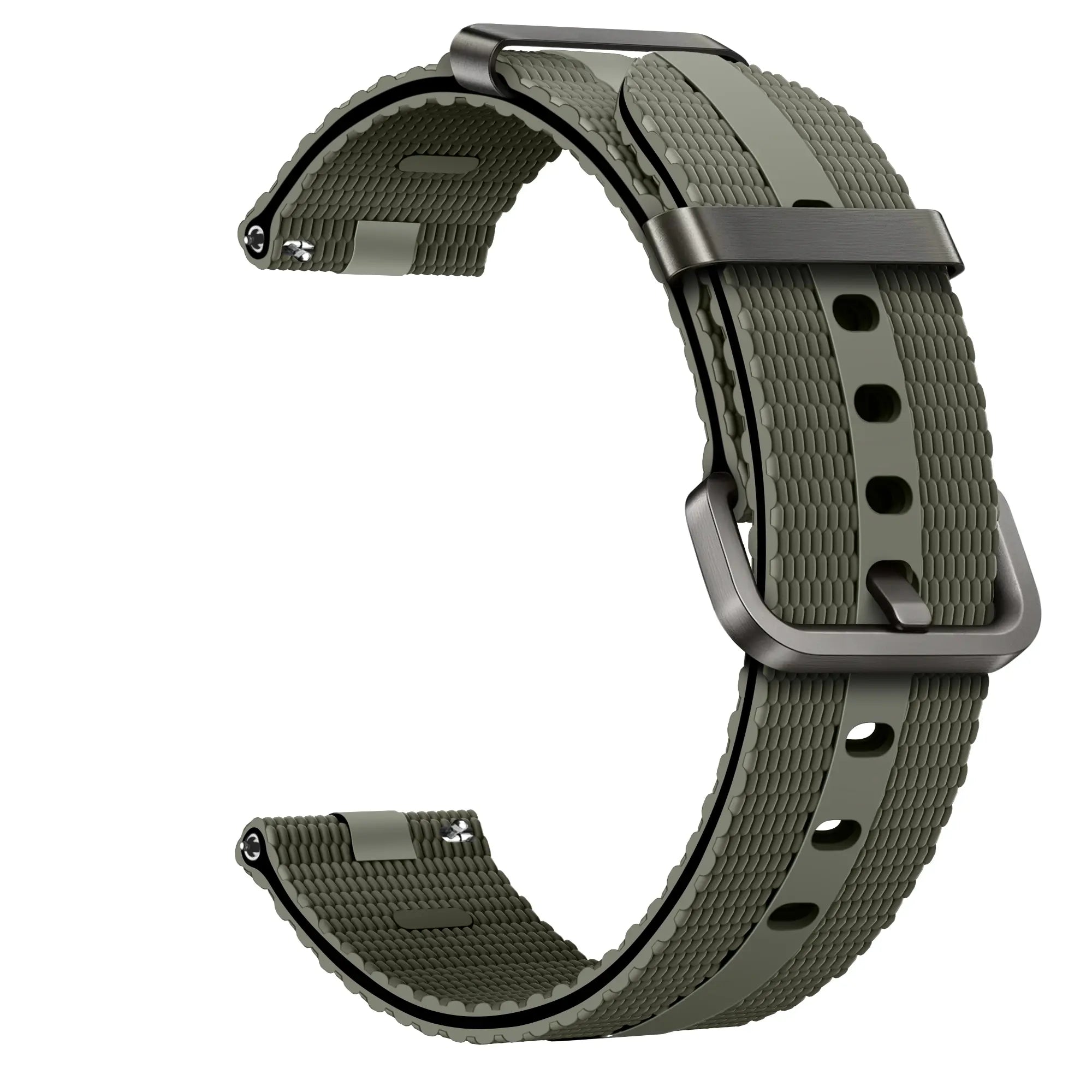 ICE Smart 3.0 Rectangular 1.78 Silicone Active Strap (Army Green)