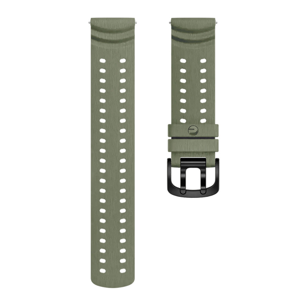 Polar Vantage M Silicone Grain Strap (Army Green)