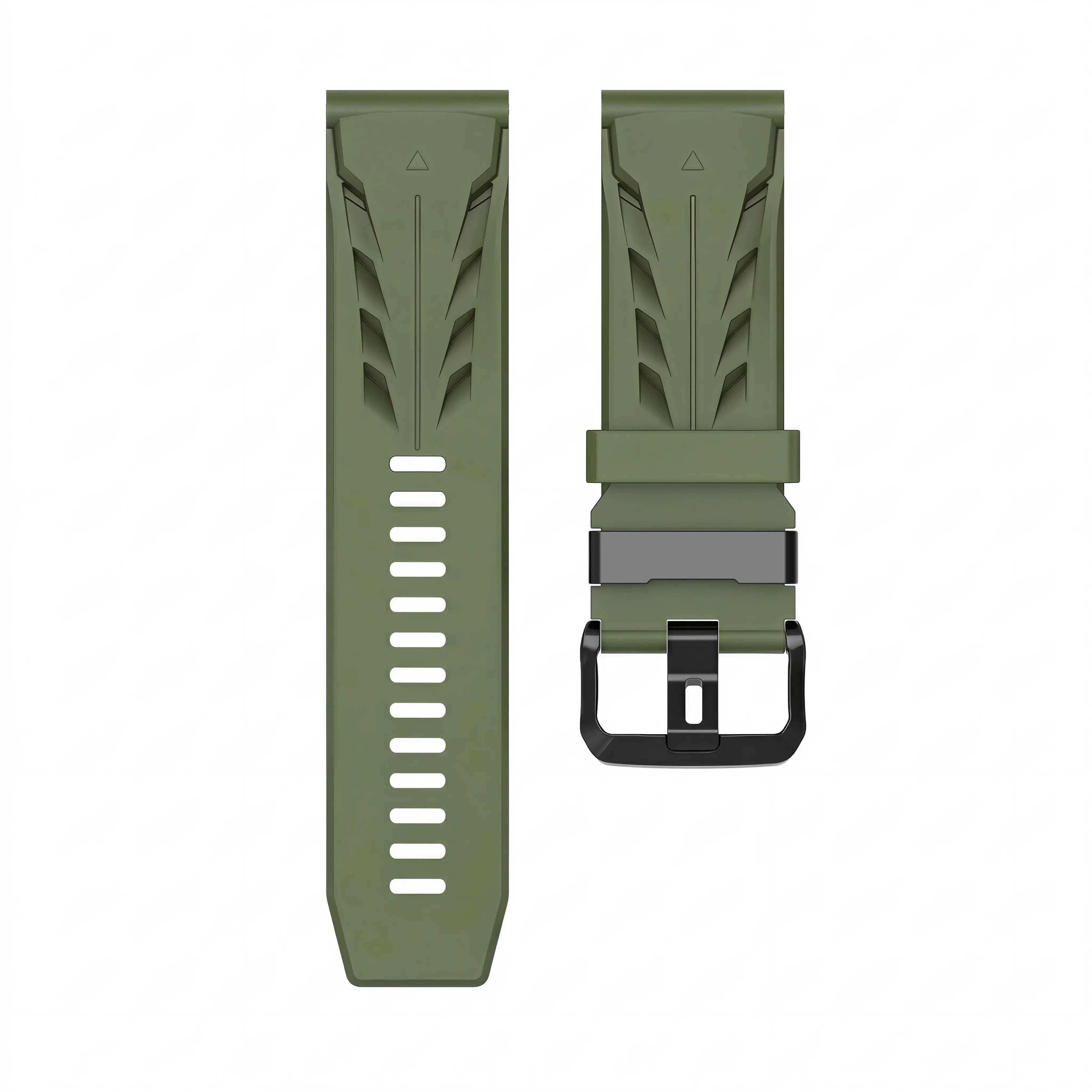 Garmin Instinct Race Silicone Strap (Army Green)