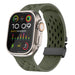 Apple Watch Silicone Air Strap with P-Buckle (Army Green)