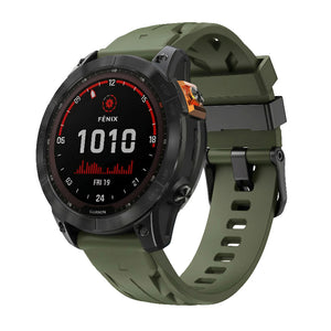 Garmin Instinct Race Silicone Strap (Army Green)