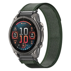 Garmin Quatix 8 Pro - 47mm Premium Trail Loop Strap (Army Green)