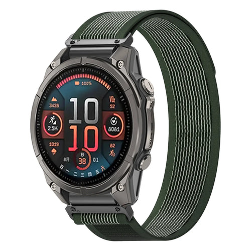Garmin Quatix 8 Pro - 47mm Premium Trail Loop Strap (Army Green)