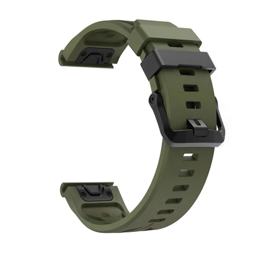 Garmin Instinct Race Silicone Strap (Army Green)