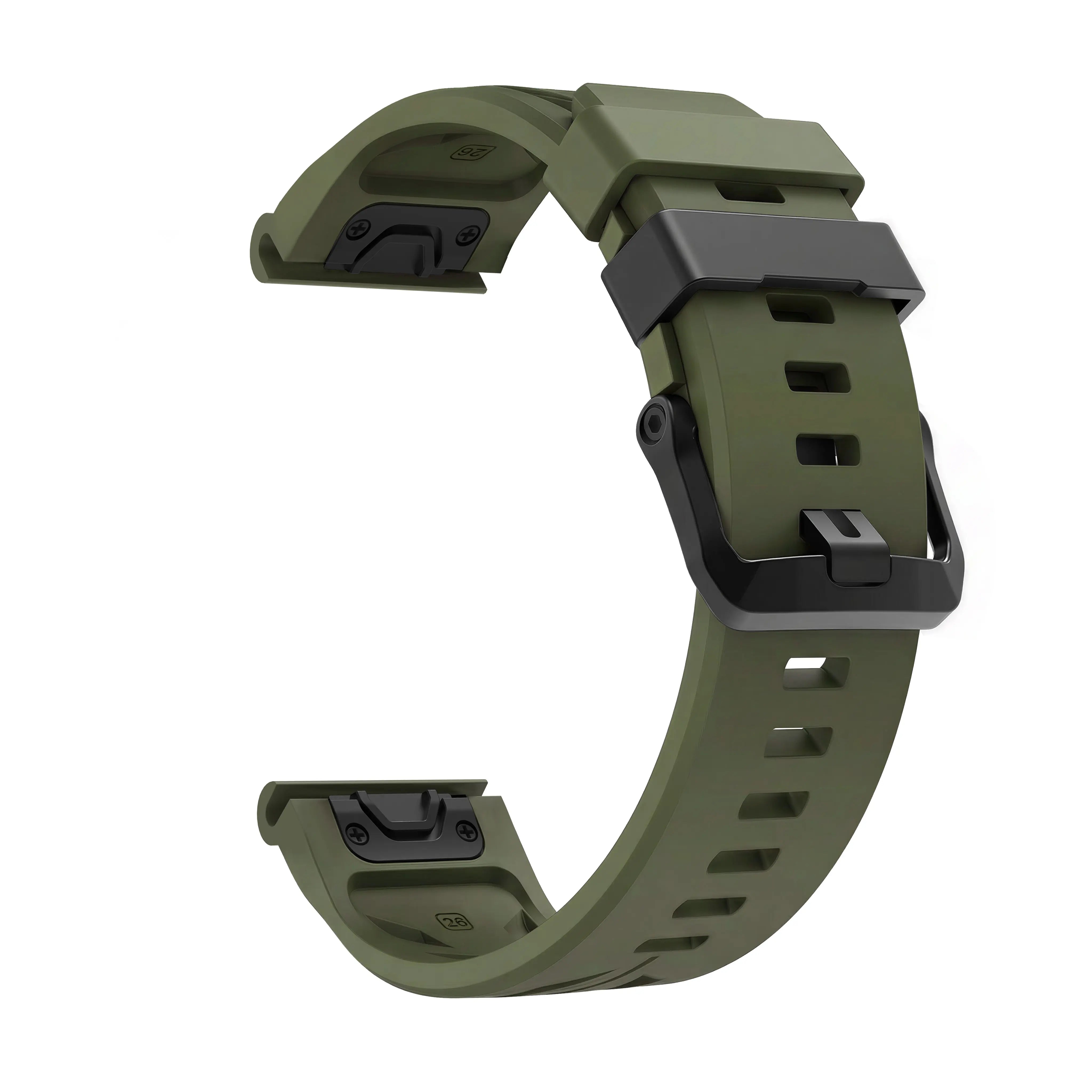 Garmin Instinct Race Silicone Strap (Army Green)