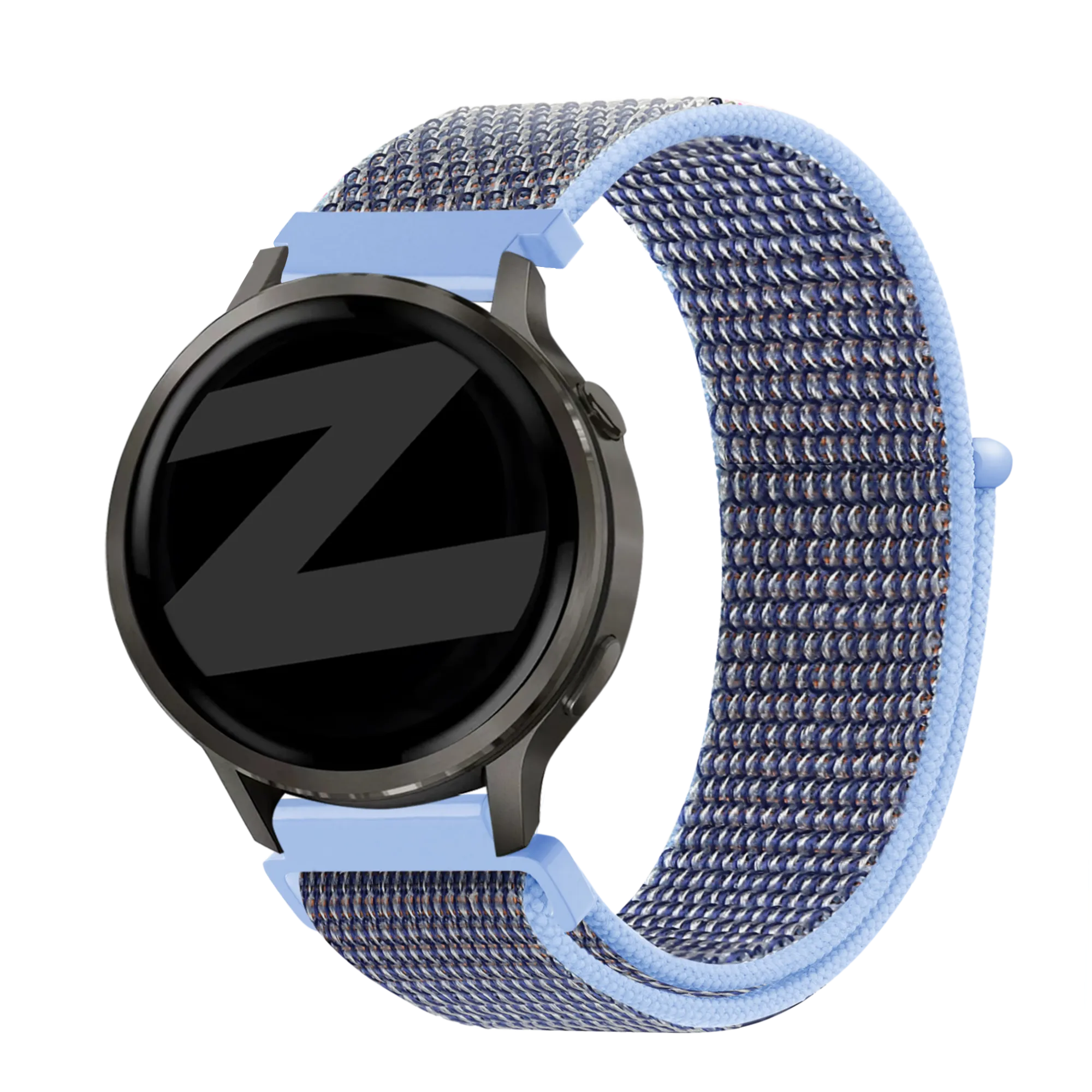 Bandz Garmin Bounce 2 Nylon Loop Strap (Azure Blue)