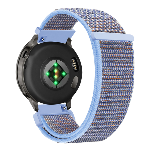 Bandz Garmin Forerunner 170 Nylon Loop Strap (Azure Blue)