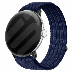 Google Pixel Watch 4 - 45mm Ultra Thin Nylon Strap (Azure Blue)