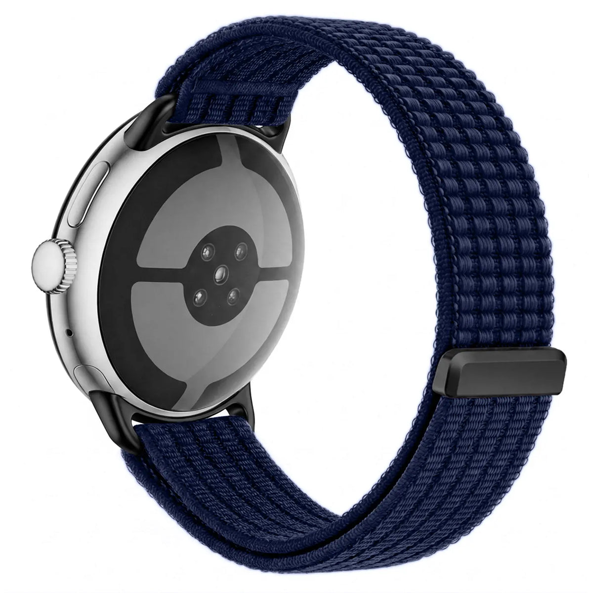 Google Pixel Watch 4 - 45mm Ultra Thin Nylon Strap (Azure Blue)