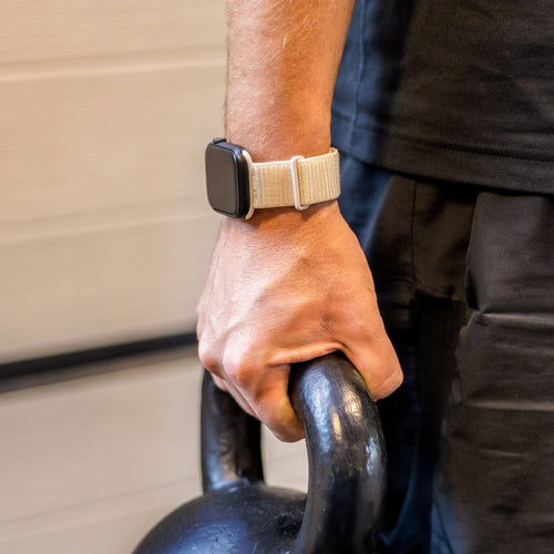 Apple Watch Ultra Nylon Loop Strap (Starlight)