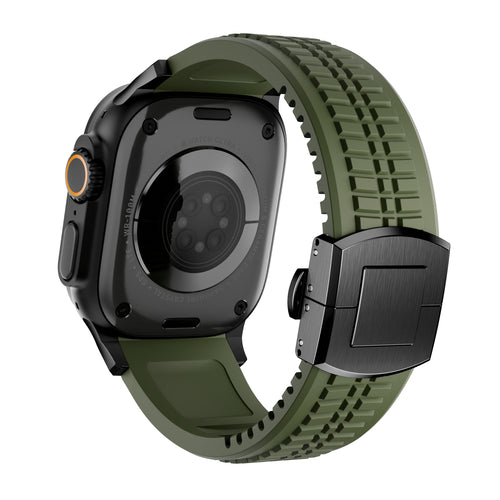 Apple Watch Premium Silicone Strap (Green)
