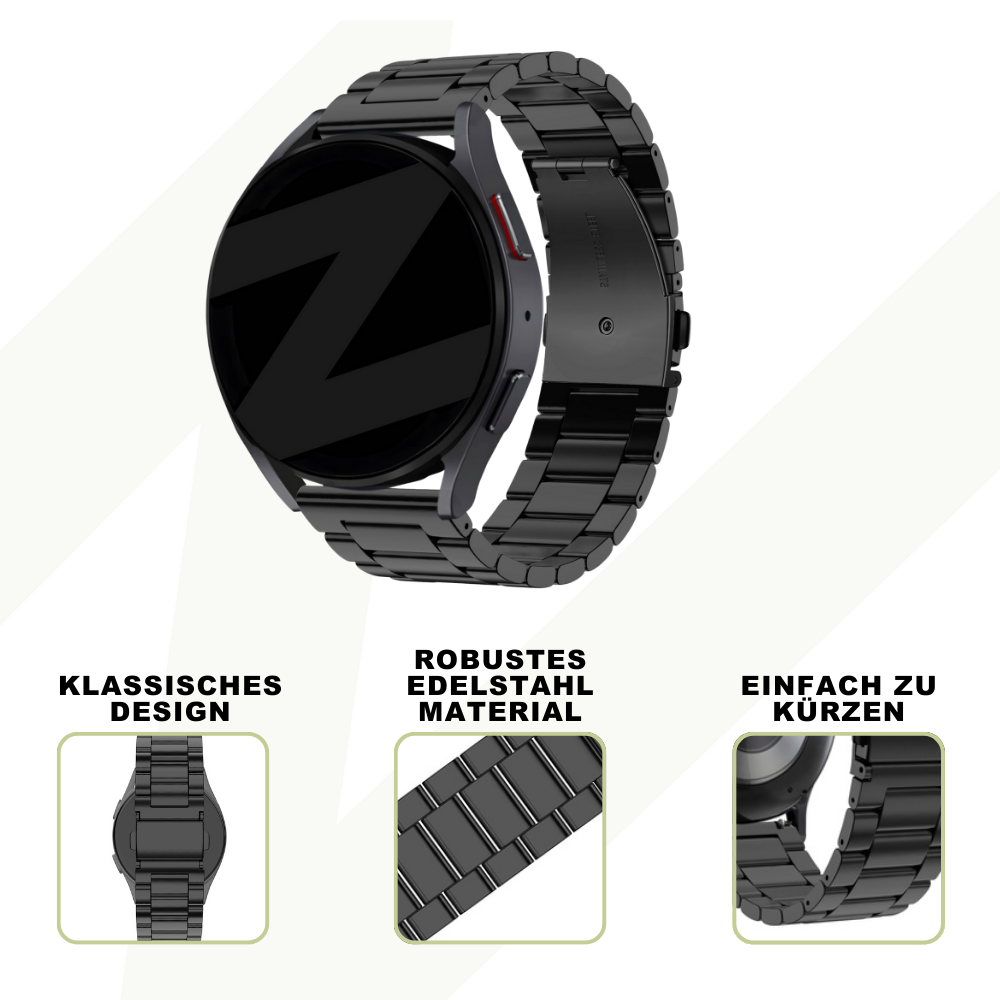 Bandz Coros Pace 2 Steel Strap 'Classic' (Black)