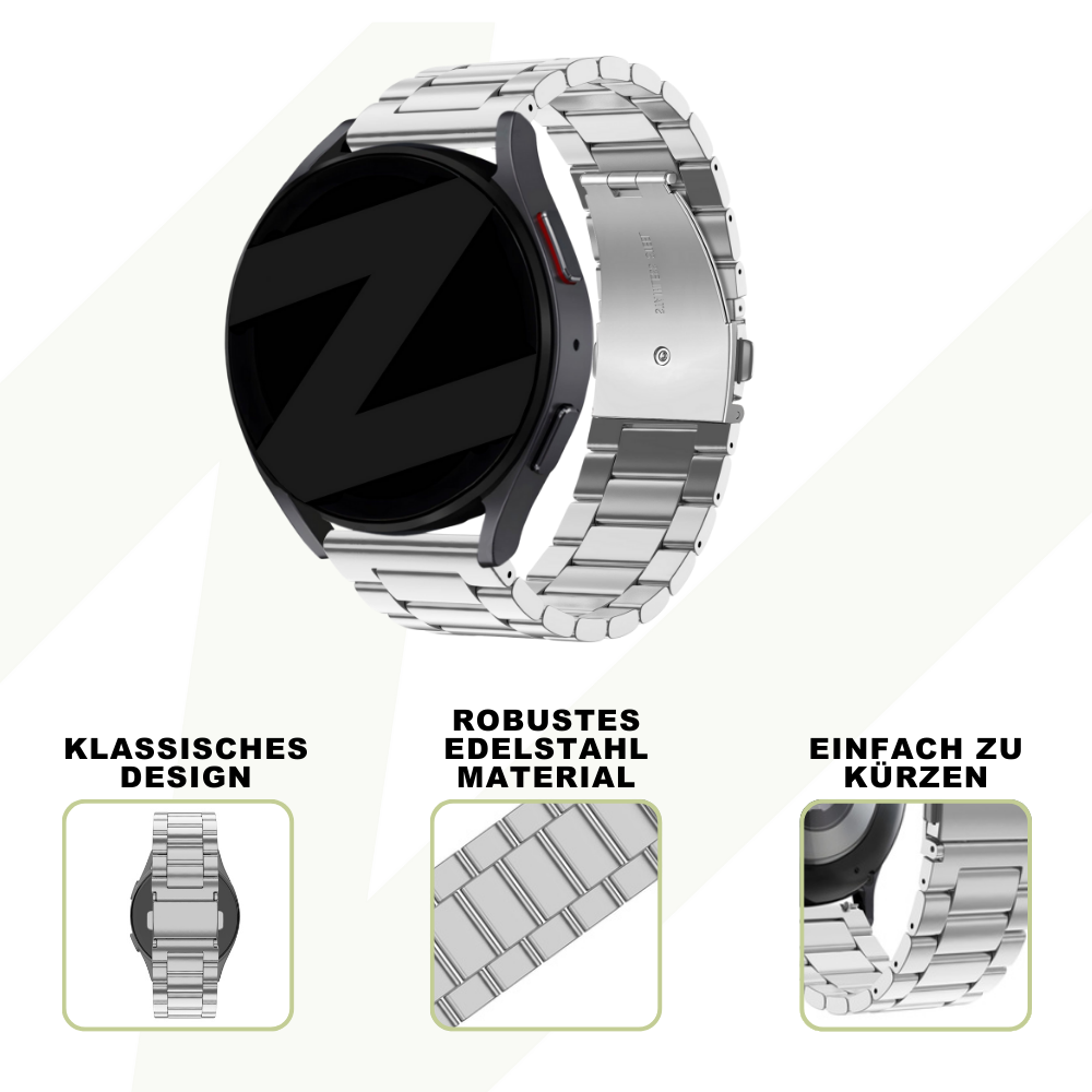 Bandz Coros Apex 2 Steel Strap 'Classic' (Silver)