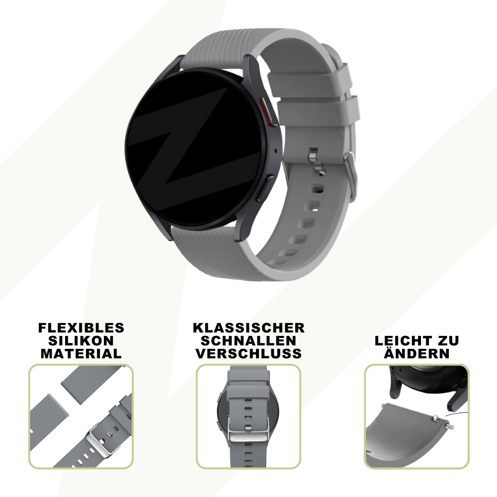 Bandz Coros Apex 2 Pro Silicone Strap 'Deluxe' (Grey)