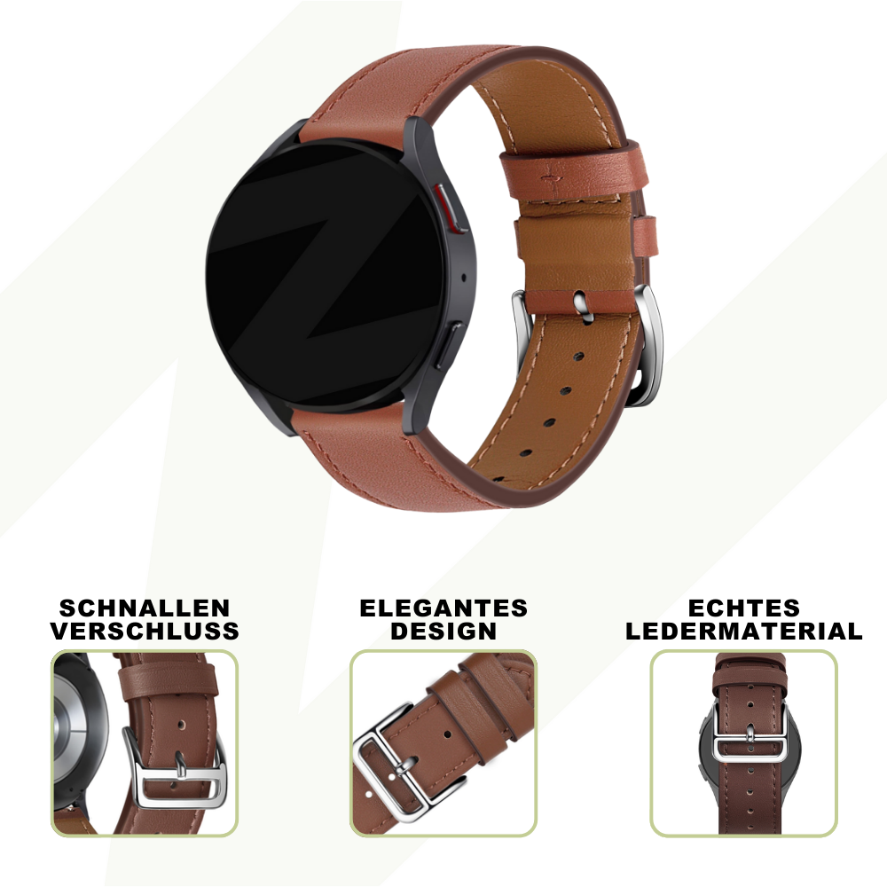 Bandz Coros Apex 2 Pro Leather Strap 'Deluxe' (Brown)