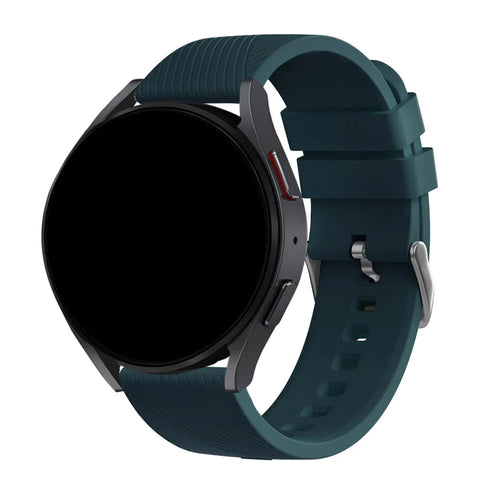 Bandz Coros Apex 4 - 42mm Silicone Strap 'Deluxe' (Dark Green)