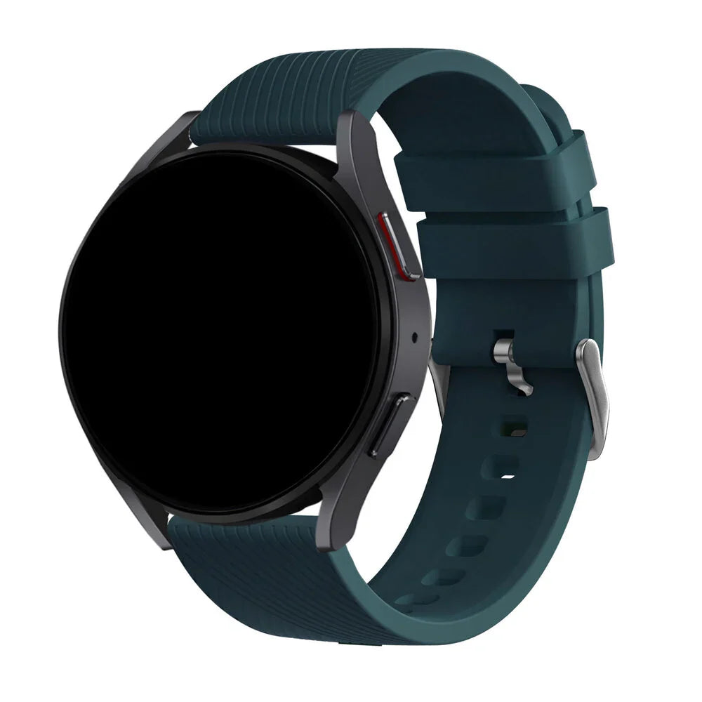 Bandz Coros Apex 4 - 42mm Silicone Strap 'Deluxe' (Dark Green)
