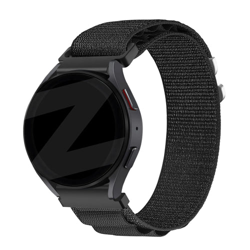 Bandz Oppo Watch X Alpine Nylon Strap (Black)