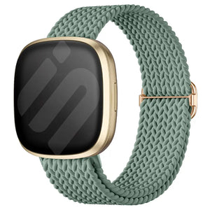 Fitbit Sense 2 Adjustable Woven Strap (Green)