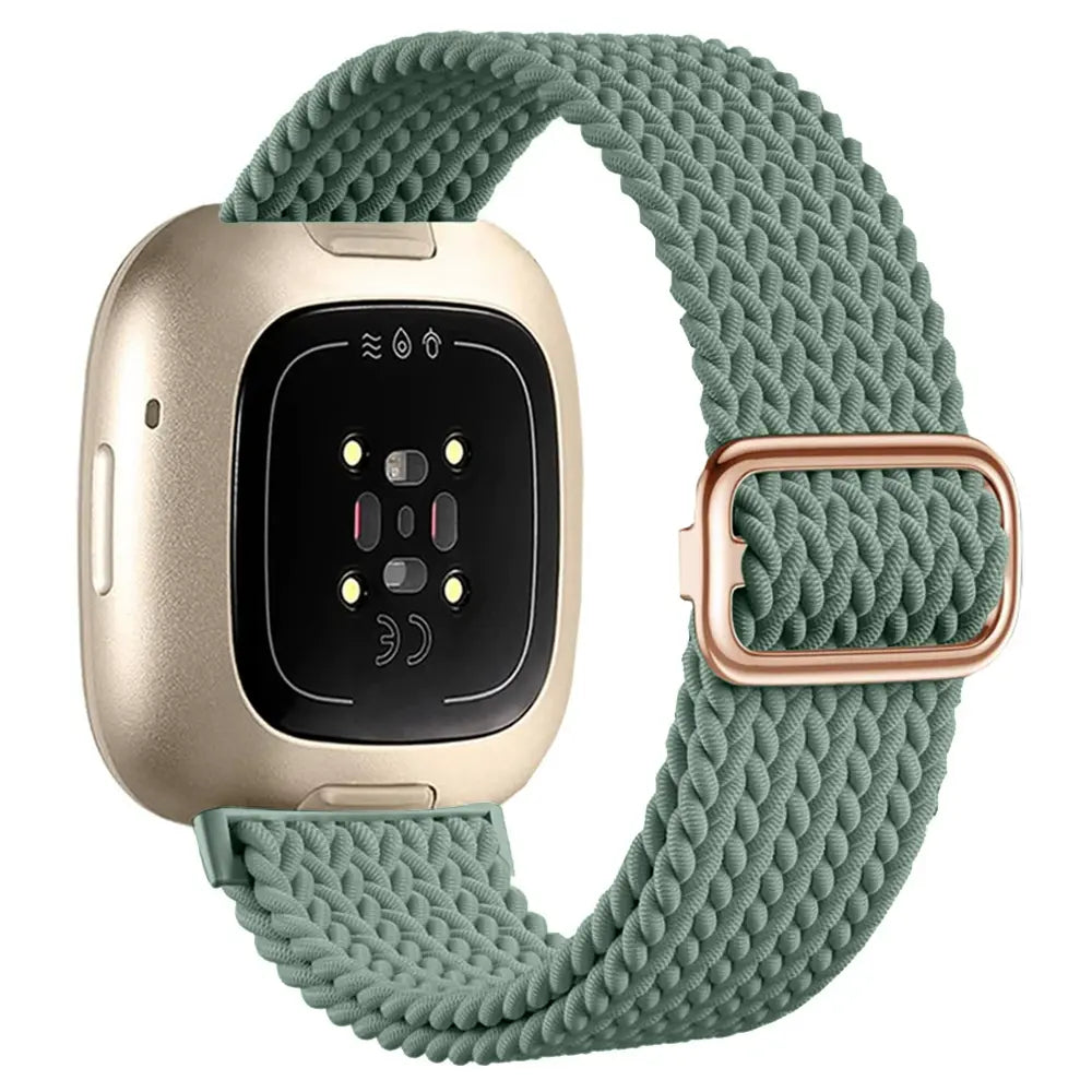 Fitbit Sense 2 Adjustable Woven Strap (Green)