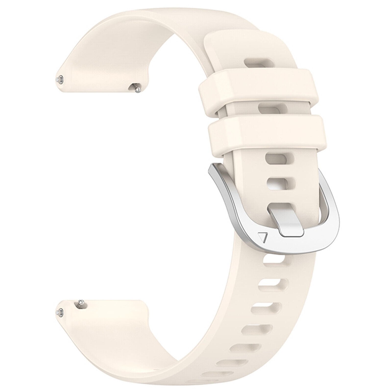 Garmin Vivomove Sport Classic Silicone Strap (Starlight)