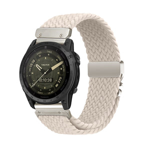 Garmin Fenix 5s Braided Strap P-Buckle (Beige)