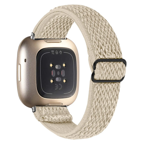Fitbit Sense Elastic Strap (Beige)