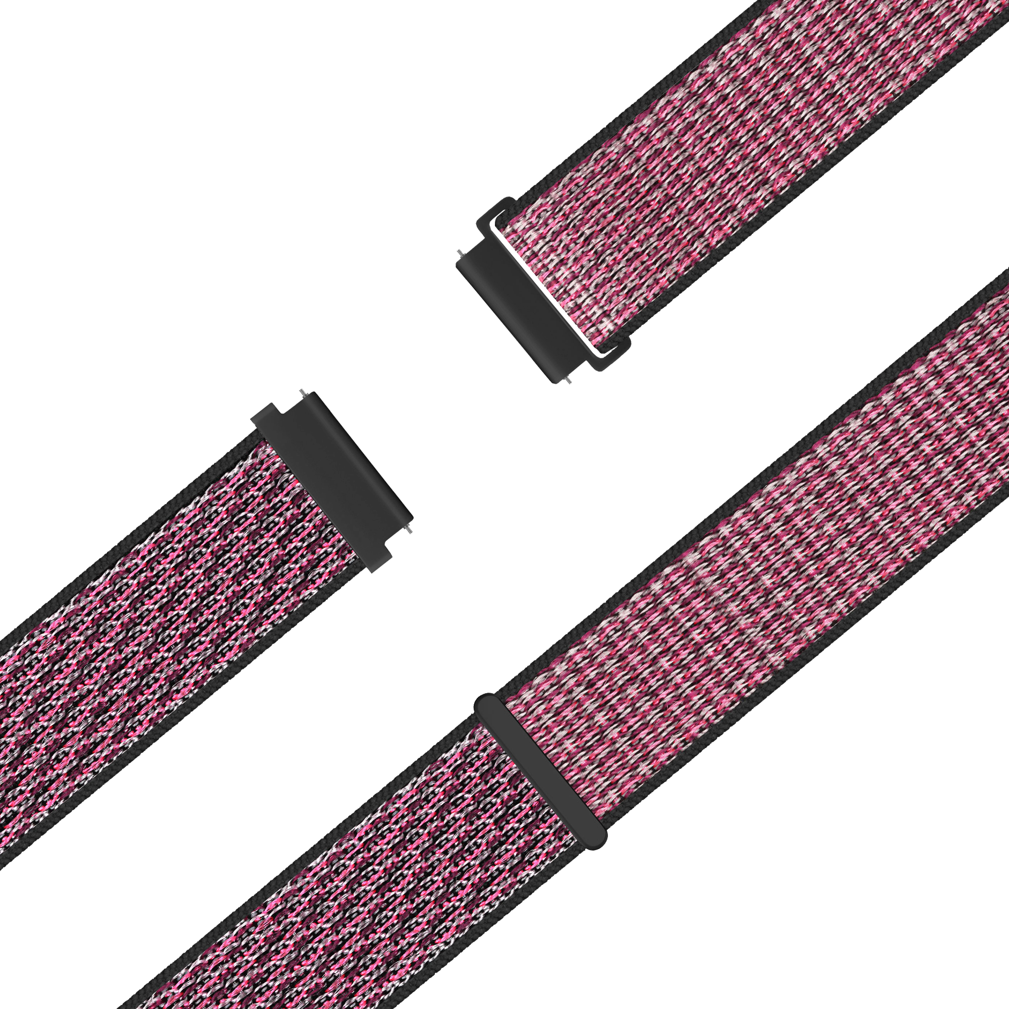 Bandz Garmin Approach S50 Nylon Loop Strap (Crimson Berry)