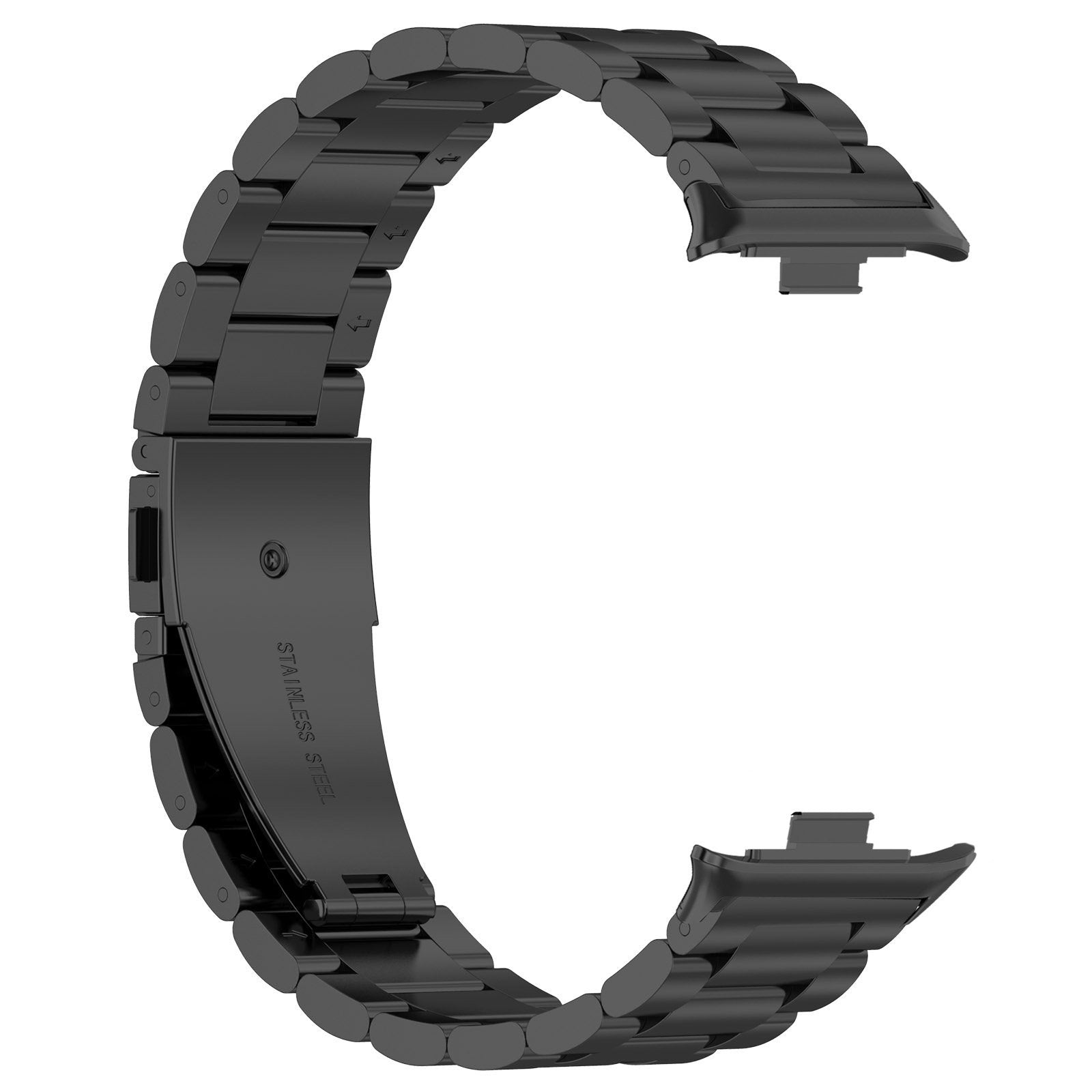 Smart Band 9 Pro Steel Strap (Black)