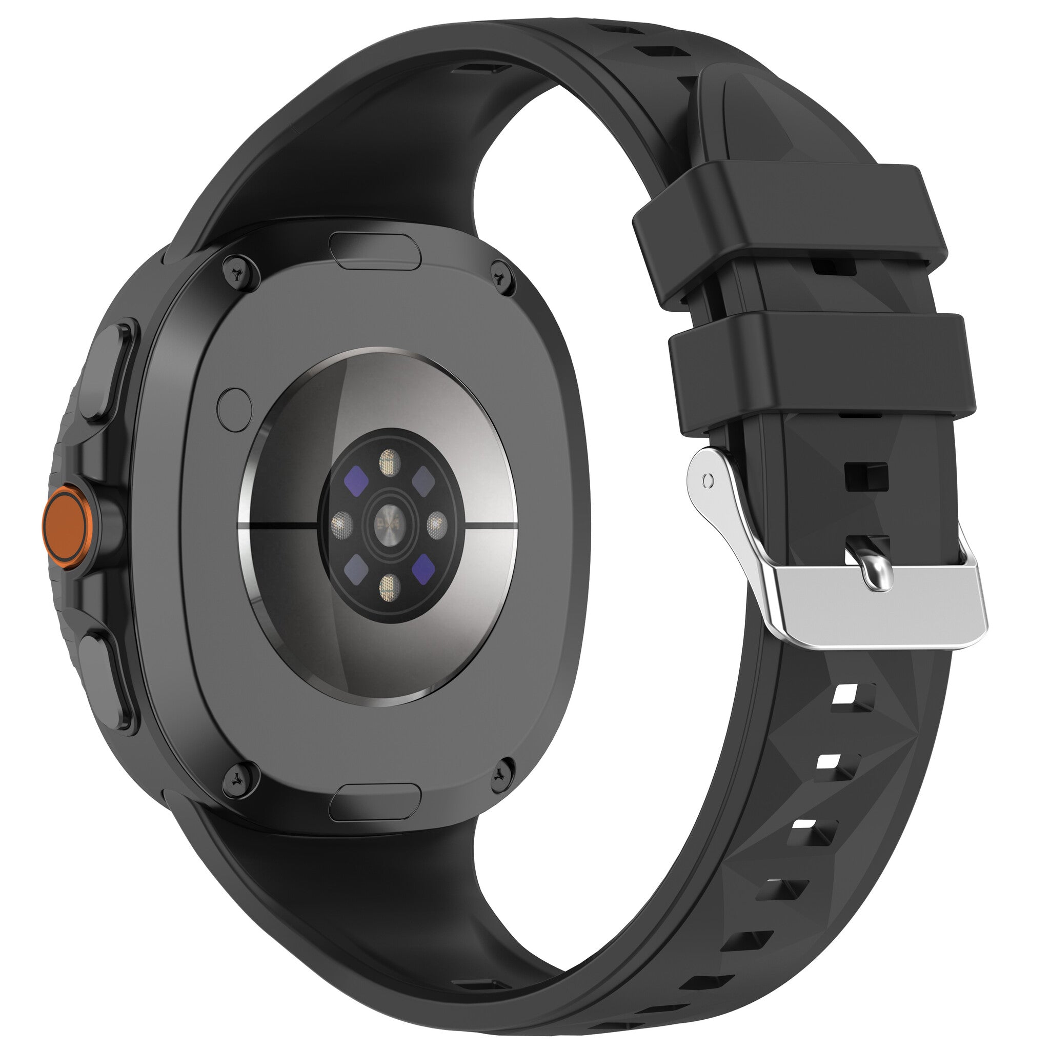 Samsung Galaxy Watch 8 Classic Diamond Silicone Strap (Black)