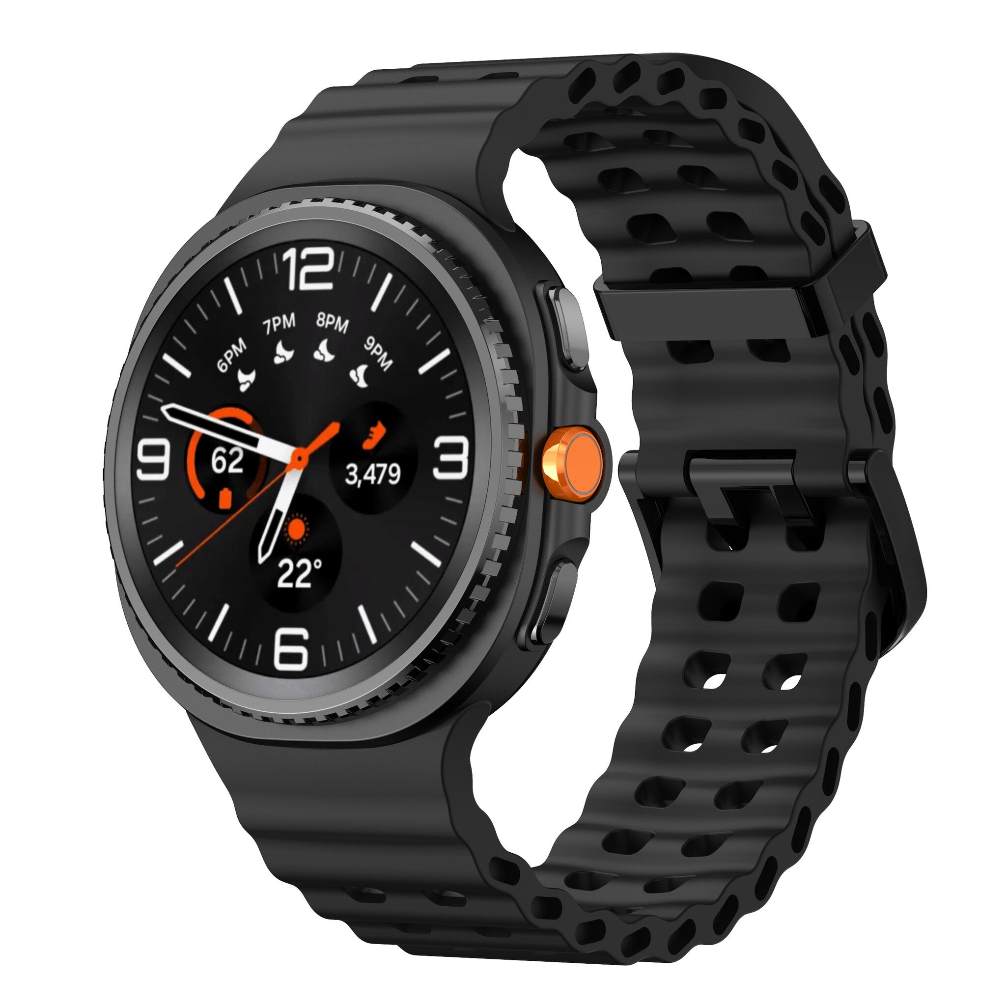 Samsung Galaxy Watch 8 Classic Ocean Strap (Black)