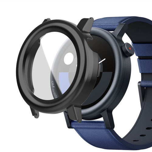 CMF Watch Pro 2 Hard Case with Glass (Black)