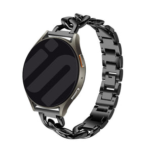 Samsung Galaxy Watch 6 - 44mm Steel Chain Strap (Black)