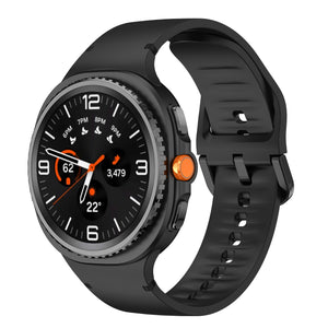 Samsung Galaxy Watch 8 - 40mm Silicone Strap (Black)
