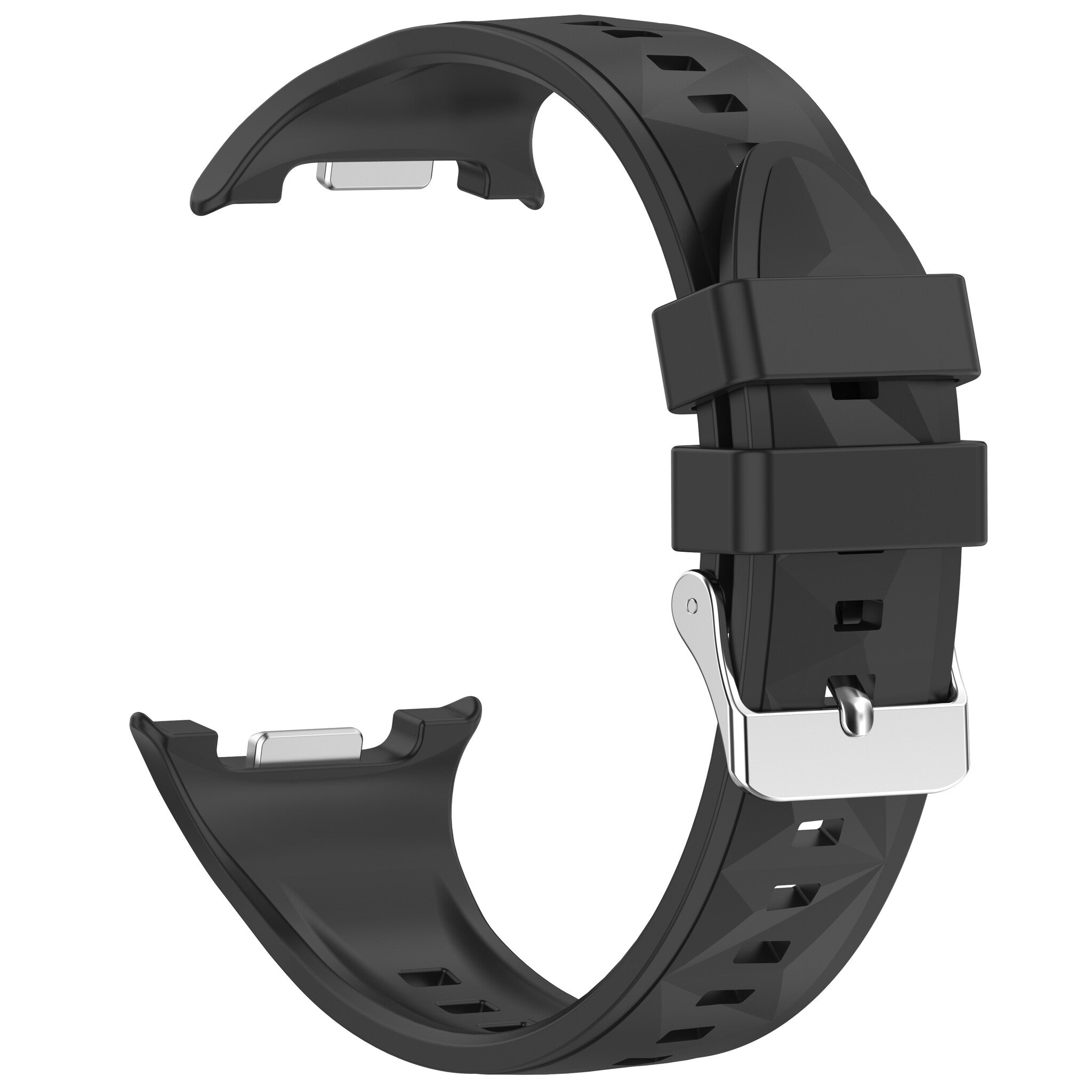 Samsung Galaxy Watch 8 - 44mm Diamond Silicone Strap (Black)
