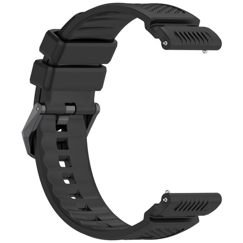 Coros Apex 4 - 46mm Silicone Strap (Black)
