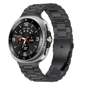 Samsung Galaxy Watch 8 - 44mm Steel Strap (Black)
