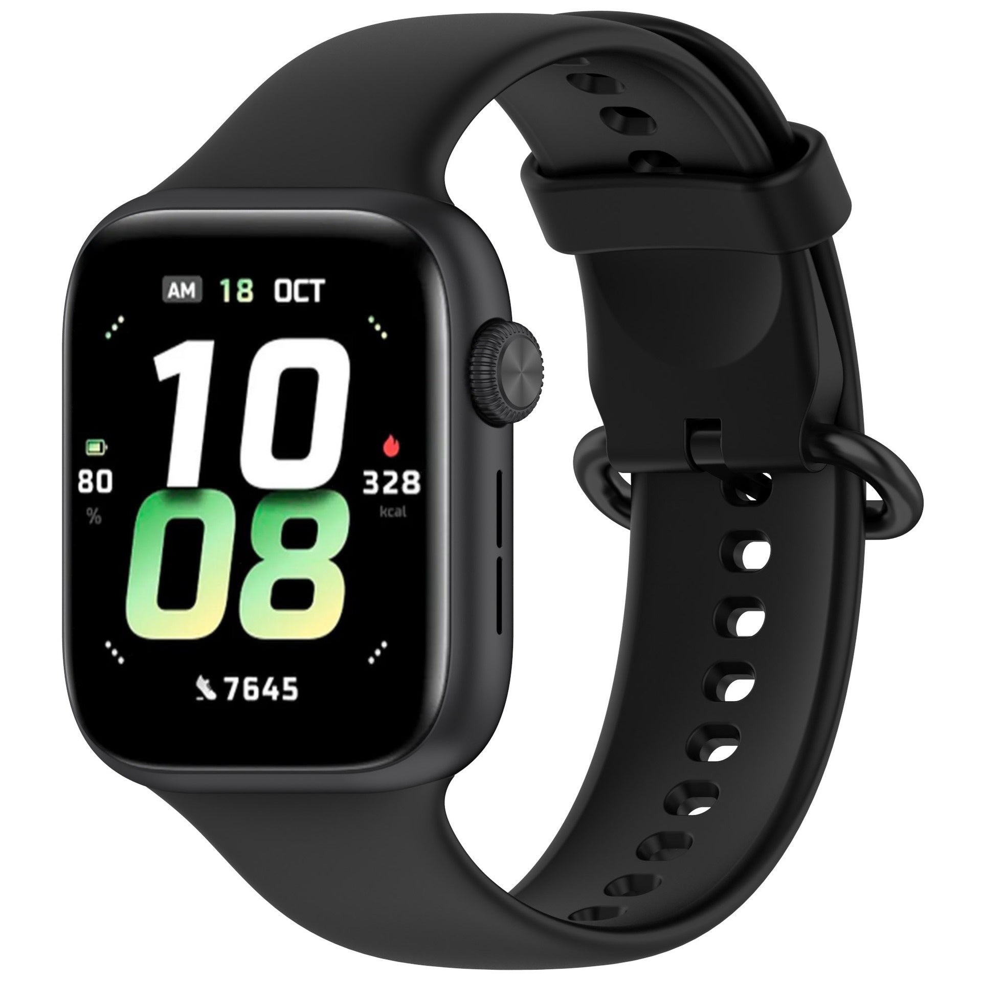 Honor Watch 5 Silicone Strap (Black)