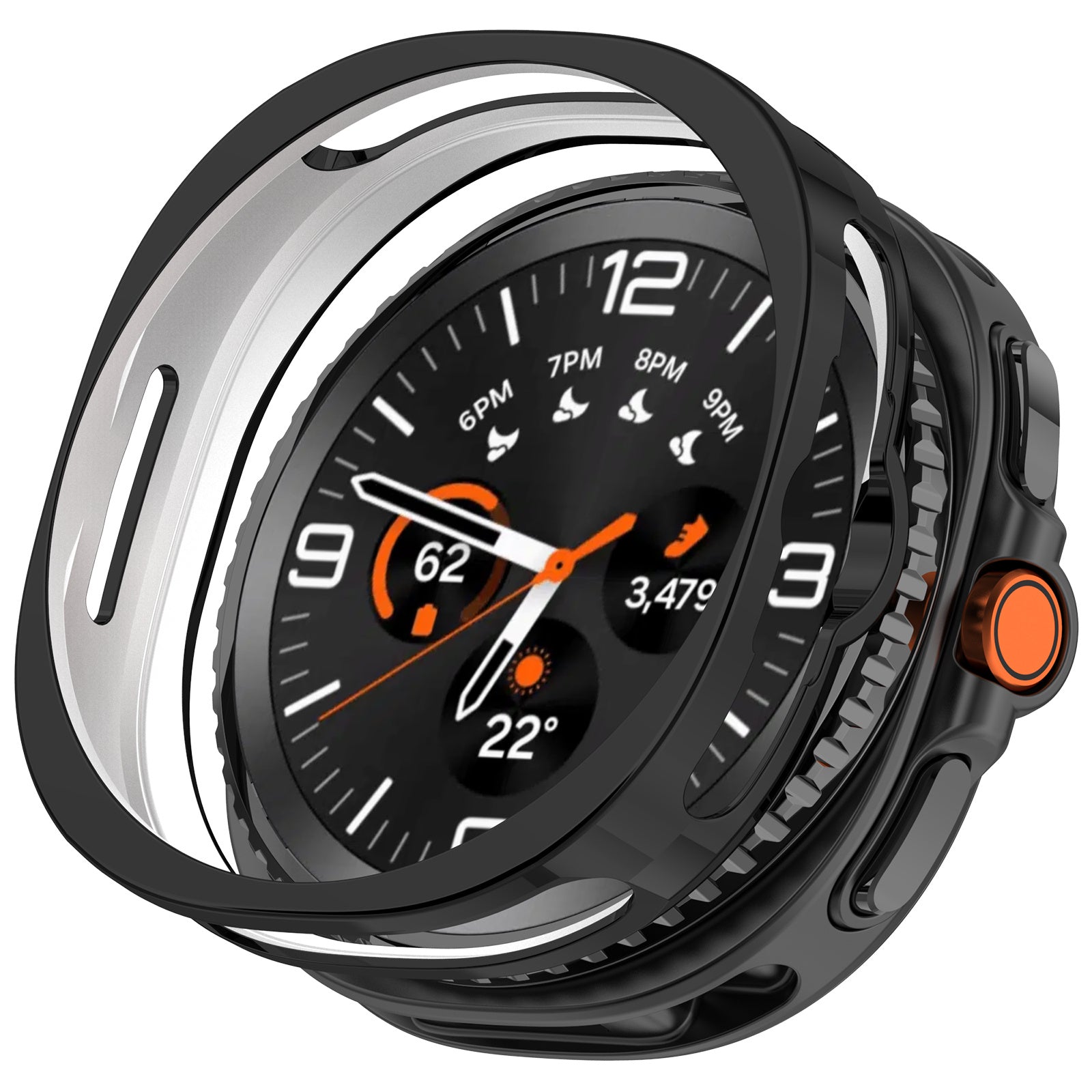Samsung Galaxy Watch 8 Classic TPU Case (Black)