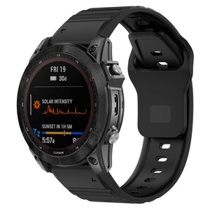 Garmin Forerunner 970 Outdoor Silicone Strap (Black)