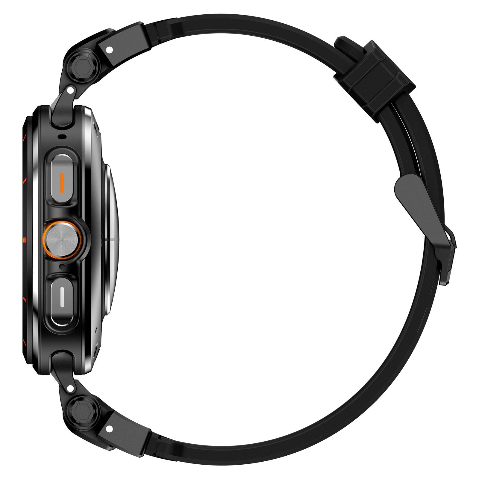 Samsung Galaxy Watch Ultra 'Explorer' TPU Strap (Black with Black)