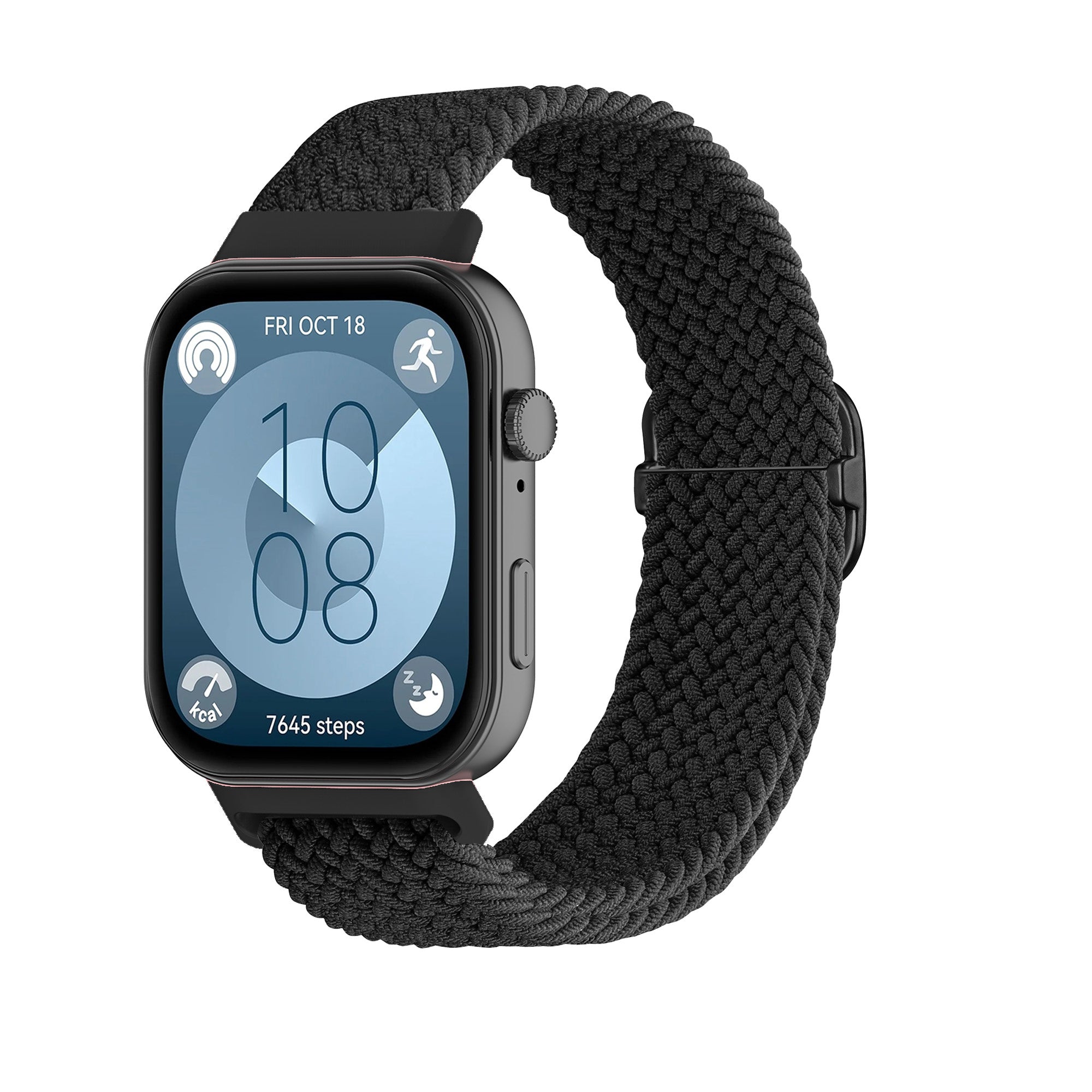 Huawei Watch Fit 3 Braided Strap (Black)