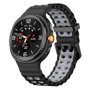 Samsung Galaxy Watch 8 - 44mm Ocean Strap (Black/Grey)