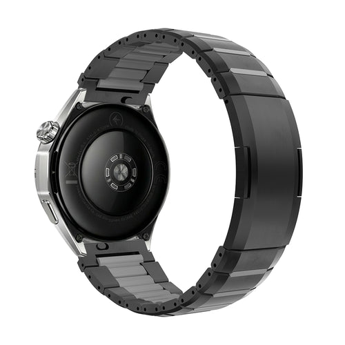 Polar Grit X 'One Push' Steel Hybrid Strap (Black/Grey)