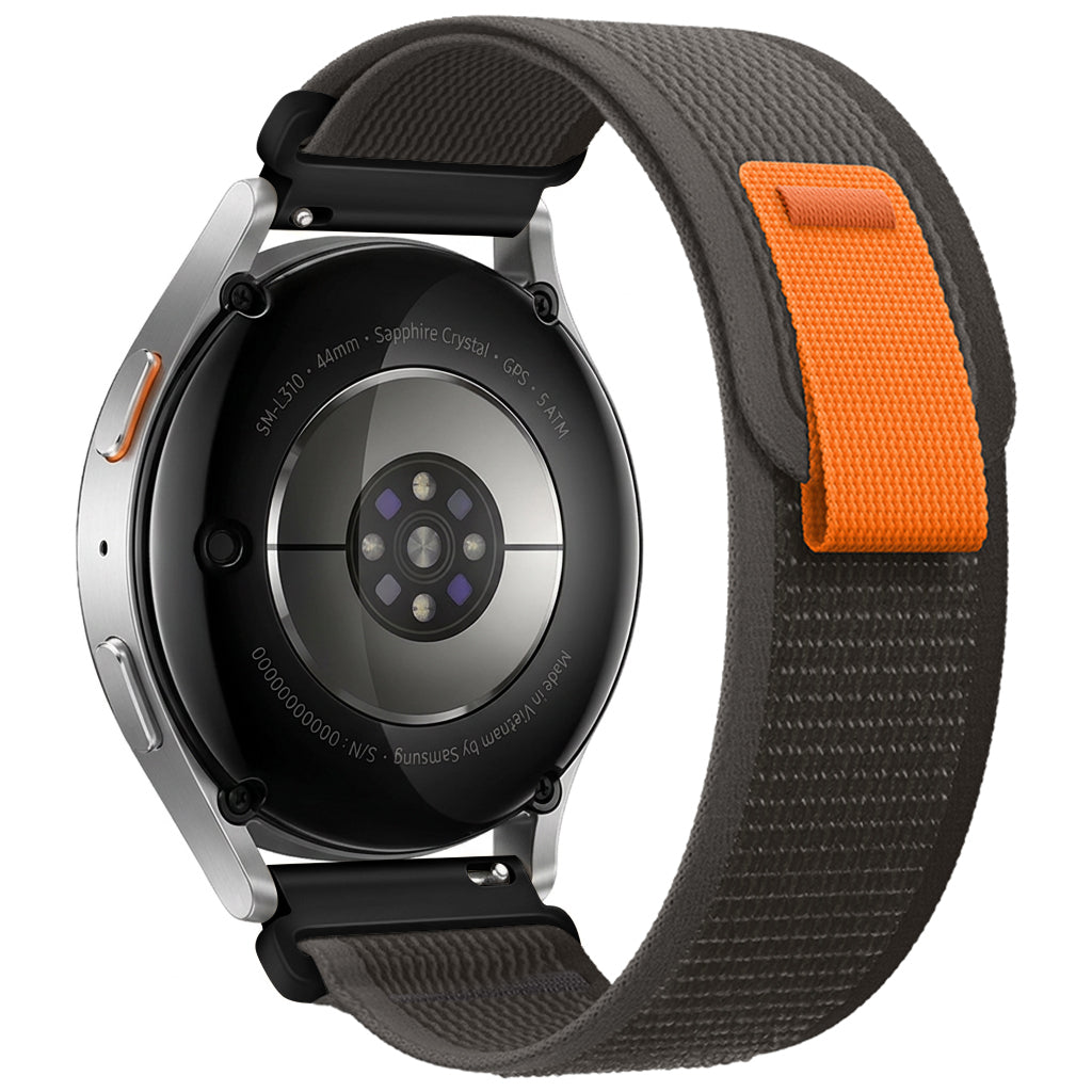 Garmin Venu 4 - 45mm Trail Nylon Strap (Black/Grey)